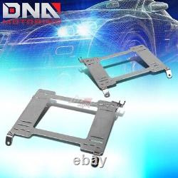 Nrg For 98-02 Accord Cg Stainless Steel Racing Seat Mounting Bracket Rail/track