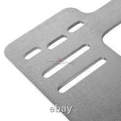 Nrg For 98-02 Accord Cg Stainless Steel Racing Seat Mounting Bracket Rail/track