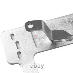 Nrg For Camaro/trans Am Stainless Steel Racing Seat Mounting Bracket Rail/track