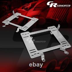 Nrg Tensile Stainless Steel Racing Seat Base Mount Bracket For 99-04 Mustang Sn