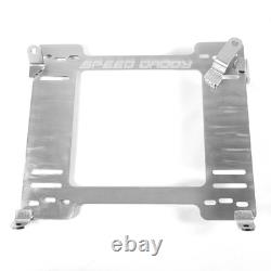 Nrg Type-r Deep Bucket Racing Seat+stainless Steel Bracket For 92-95 CIVIC Ej/eg