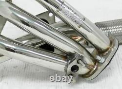 OBX-RS Stainless Steel Header Compatible With Toyota 93-97 Corolla, 93-99 Celica