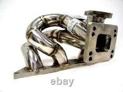 OBX Racing Bottom Mount Turbo Manifold Fits 1992-2001 Prelude H22 T3/T4 Flange