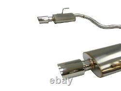 OBX Racing Brushed Catback Exhaust fits 16 17 18 Nissan Altima L33 4DR 2.5 3.5