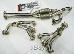 OBX Racing Exhaust Long Tube Header For 2004-2008 Nissan Maxima 3.5L AT/MT