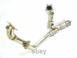 OBX Racing Long Tube Exhaust Header For 2003 2007 Honda Accord 3.0L V6 A/T