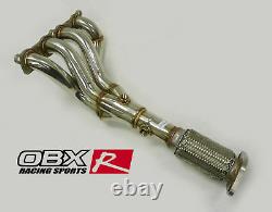 OBX Racing Racing 4-1 Exhaust Header Manifold For 2012-2019 Ford Fiesta 1.6L