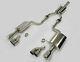 Obx Racing Sports Catback Exhaust For 2006 To 2008 Audi A4 B7 2.0t Quattro