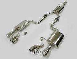 OBX Racing Sports Catback Exhaust For 2006 To 2008 Audi A4 B7 2.0T Quattro