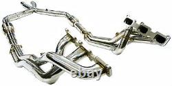 OBX Racing Sports Long Tube Header Exhaust For 2011 2017 Ford Mustang 3.7L V6