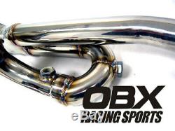 OBX Racing Sports Long Tube Header For 2002 And 2003 Nissan Maxima 3.5L VQ35DE