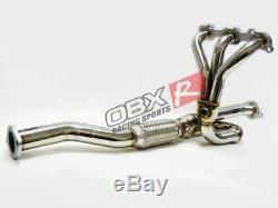 OBX Racing Sports Long Tube Header For 2002 And 2003 Nissan Maxima 3.5L VQ35DE