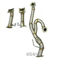 OBX Racing Sports Long Tube J-Pipe Set for 2009 14 Acura TL FWD
