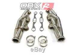 OBX Racing Turbo Header For 1966-1996 GM / Chevy SBC Small Block Up & Forward