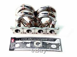 OBX Racing Turbo Header Manifold For 00-05 VW Golf MK4 / 97-05 Audi A4 1.8T FWD