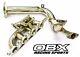 Obx Racing Turbo Manifold For 2000 Thru 2004 Ford Focus 2.0l Zx3 Zetec With Dp