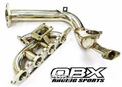 OBX Racing Turbo Manifold For 2000 thru 2004 Ford Focus 2.0L ZX3 ZETEC with DP