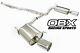 Obx Stainless Steel Catback For 2004-2008 Acura Tl/tl-s (all) Xlr8