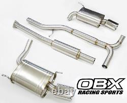 OBX Stainless Steel Catback For 2004-2008 Acura TL/TL-S (All) XLR8