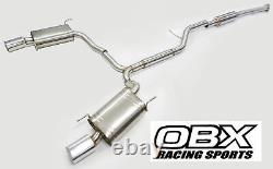 OBX Stainless Steel Catback For 2004-2008 Acura TL/TL-S (All) XLR8