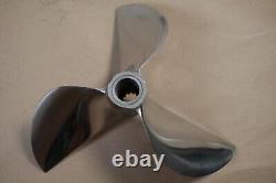 OMC Cleaver Propeller 10.5 X 20P 431HT35 Stainless Steel Mini Racing Prop LH