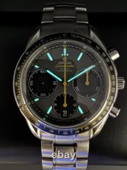 OMEGA Speedmaster Racing B&P Grey And Yellow Stainless Steel 326.30.40.50.06.001