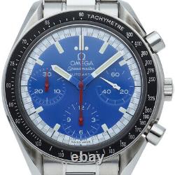 OMEGA speedmaster racing blue 3510.81 Box Warranty Stainless Steel mensWatch