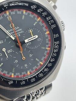 Omega Speedmaster Mark II Racing Chrono Vintage Steel Watch 1970 145.014