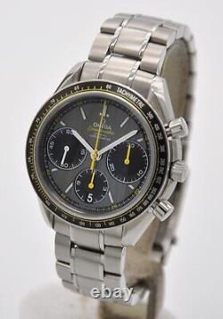 Omega Speedmaster Racing 40mm Steel Grey Yellow 326.30.40.50.06.001 Bracelet