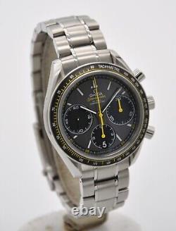 Omega Speedmaster Racing 40mm Steel Grey Yellow 326.30.40.50.06.001 Bracelet