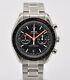 Omega Speedmaster Racing 44.25mm Steel Black Orange 329.30.44.51.01.002 Bracelet