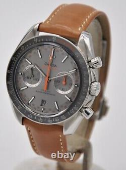 Omega Speedmaster Racing 44.25mm Steel Grey 329.32.44.51.06.001 Leather Auto