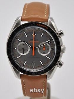 Omega Speedmaster Racing 44.25mm Steel Grey 329.32.44.51.06.001 Leather Auto