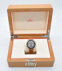 Omega Speedmaster Racing 44.25mm Steel Grey 329.32.44.51.06.001 Leather Auto