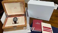 Omega Speedmaster Racing Chronograph Watch 329.32.44.51.06.001 Gray Complete Set