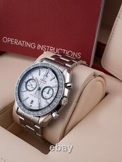 Omega Speedmaster Racing Co-Axial Master Stainless Steel White Panda Dial 329.30
