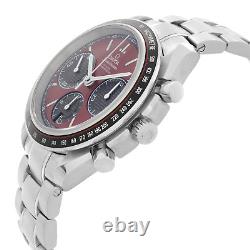 Omega Speedmaster Racing Steel Red Dial Automatic Mens Watch 326.30.40.50.11.001