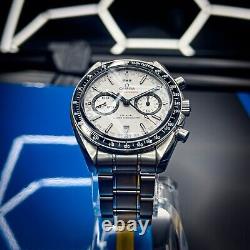 Omega Speedmaster Racing White Panda 44.25mm 9900 METAS Cert 329.30.44.51.04.001