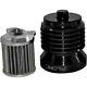 Pc Racing Flo Spin On Stainless Steel Oil Filter Black Pcs4b