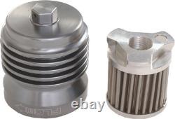 PC Racing FLO Spin On Stainless Steel Oil Filter Chrome #PCS4C