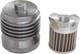 Pc Racing Flo Spin On Stainless Steel Oil Filter Chrome #pcs4c