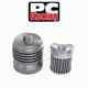 Pc Racing Flo Spin On Stainless Steel Oil Filter For 2006-2011 Kawasaki Uu