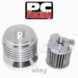 PC Racing FLO Spin On Stainless Steel Oil Filter for 2007-2009 Suzuki ax