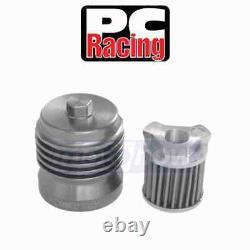 PC Racing FLO Spin On Stainless Steel Oil Filter for 2009-2017 Yamaha FZ6R ai