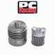 Pc Racing Flo Spin On Stainless Steel Oil Filter For 2016-2018 Kymco Mxu450i Wv