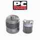 Pc Racing Flo Spin On Stainless Steel Oil Filter For 2017 Triumph Tiger Fg
