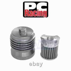 PC Racing FLO Spin On Stainless Steel Oil Filter for 2017 Triumph Tiger fg