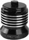 Pc Racing Flo Stainless Steel Oil Filter Black #pcs1bc