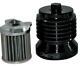 Pc Racing Pcs4b Flo Spin On Stainless Steel Oil Filter Black