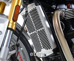 R&G Racing Stainless Steel Radiator Guard Triumph Bonneville T120 2020